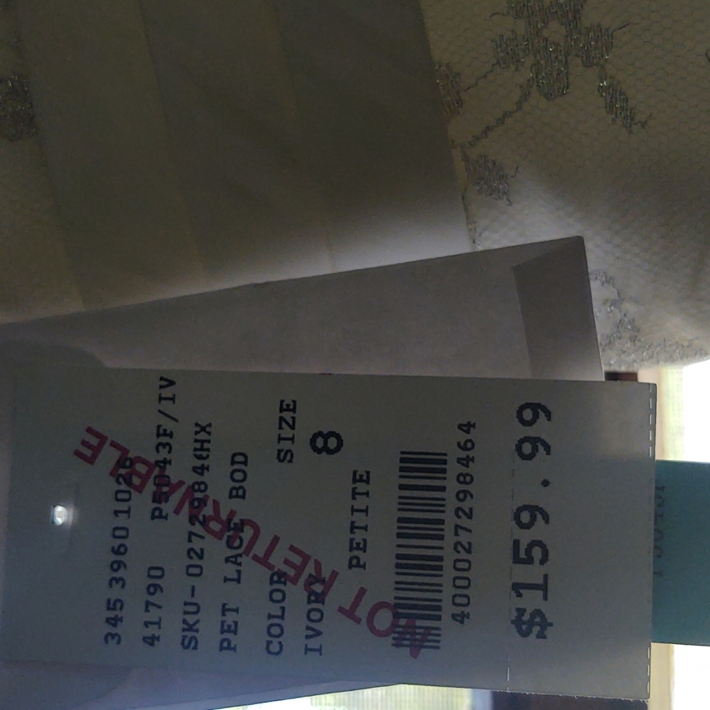 NWT Strapless wedding dress by Camille LA Vie - Picture 10 of 17